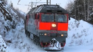 Тэп70-0542 С Пригородным Поездом Екатеринбург-Пасс - Алапаевск