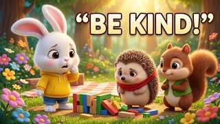 **Bunny Learns to Be Kind! 🐰💛 | A Kids Story About Respect | Episode 4**
