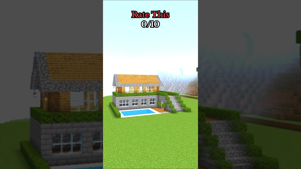 Учебное пособие по строительству дома для выживания в Minecraft 🏡 