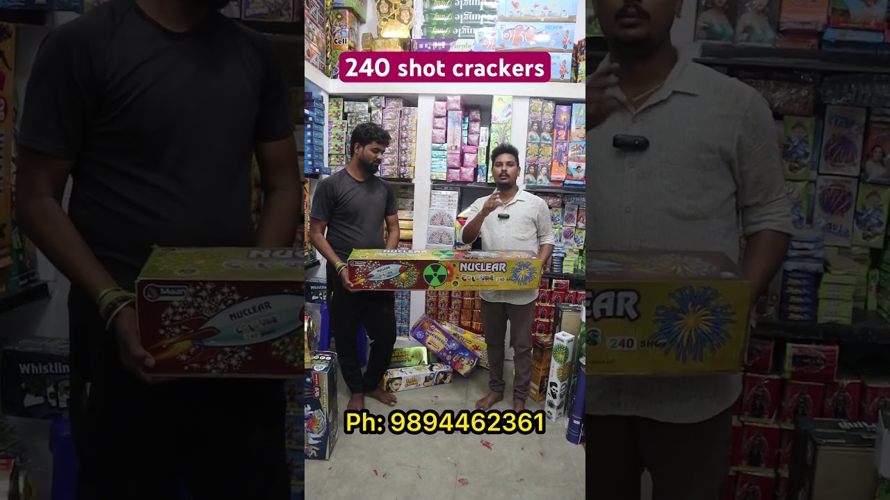 240 shots at best prices Sivakasi crackers 