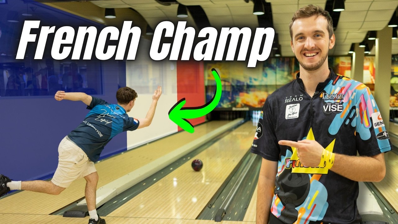 Я играл против лучшего молодого игрока в боулинг во Франции!!