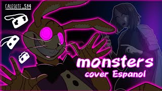 FNAF SONG MONSTERS COVER ESPAÑOL "mounstruos" // By Kyle Allen // con @sofiagamer18