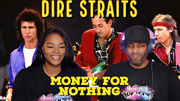 First Time Hearing Dire Straits "Money for Nothing" Reaction | Asia and BJ
