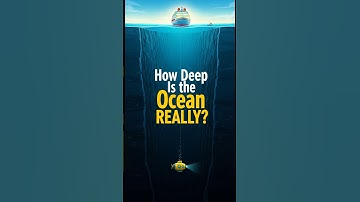 How Deep Is the Ocean REALLY? #shorts #science #facts