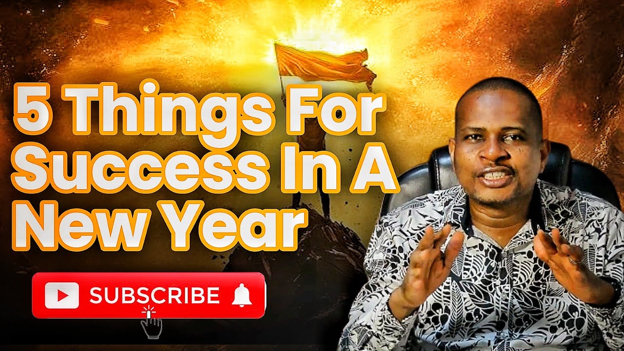 5 вещей, которые делают год успешным — Пастор СеСе Эквуагана