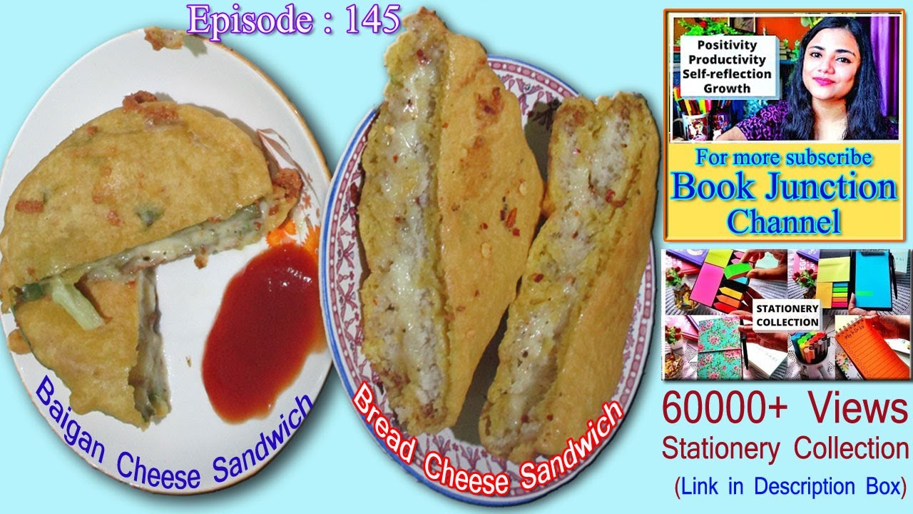 Baingon Cheese Sandwich & Bread Cheese Sandwich | Ritu Banerjee