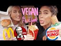 VEGAN FAST FOOD REVIEW!! | Sophia and Cinzia