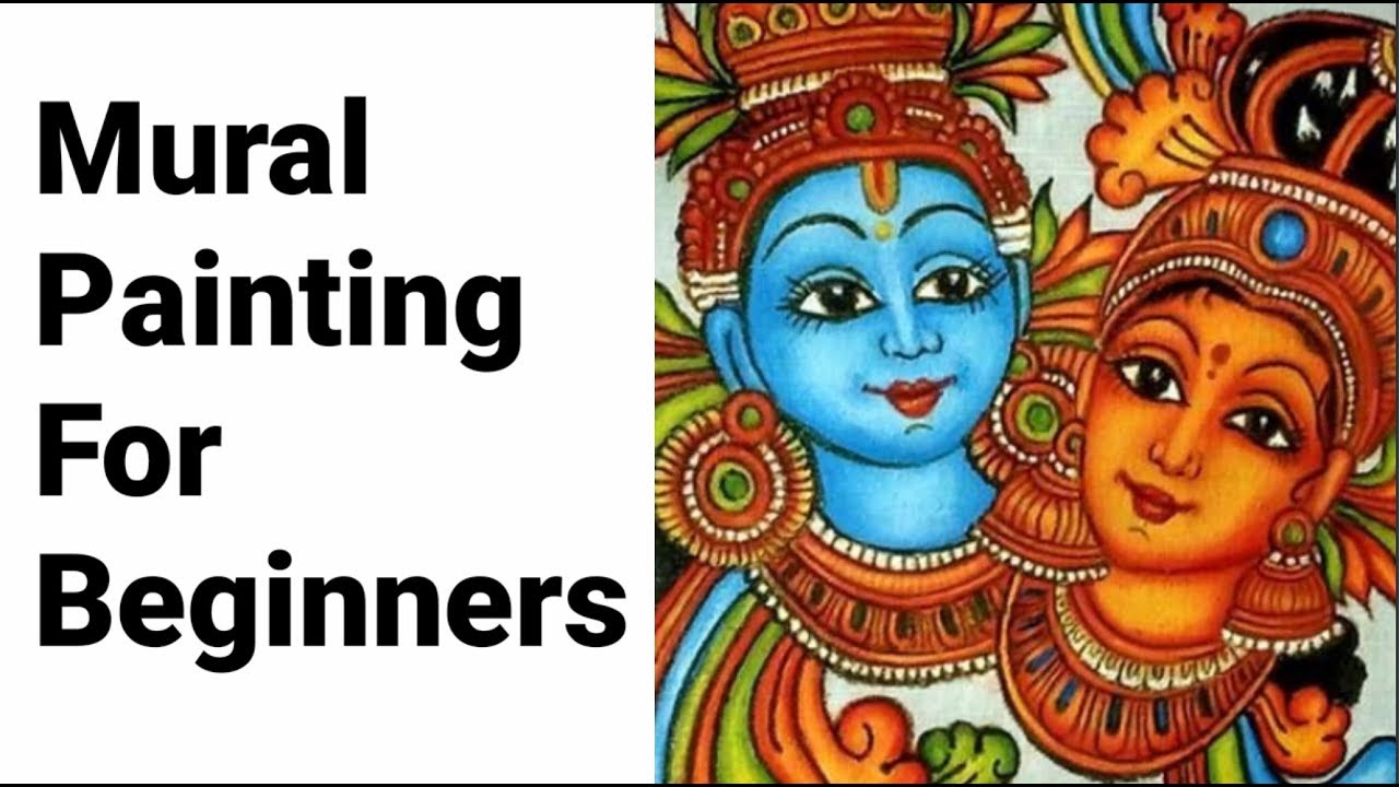 Fabric painting/mural painting malayalam EMODE - YouTube
