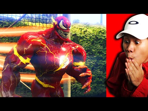 มันกินเดอะแฟลช!  มาเป็น Venomflash Venomflash Gta5 mod