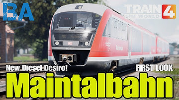 Maintalbahn FIRST LOOK - Quiet German Branchline - DB BR 642 