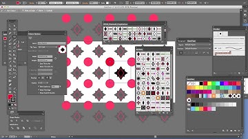 How To Create A Diamond Pattern Swatch In Illustrator