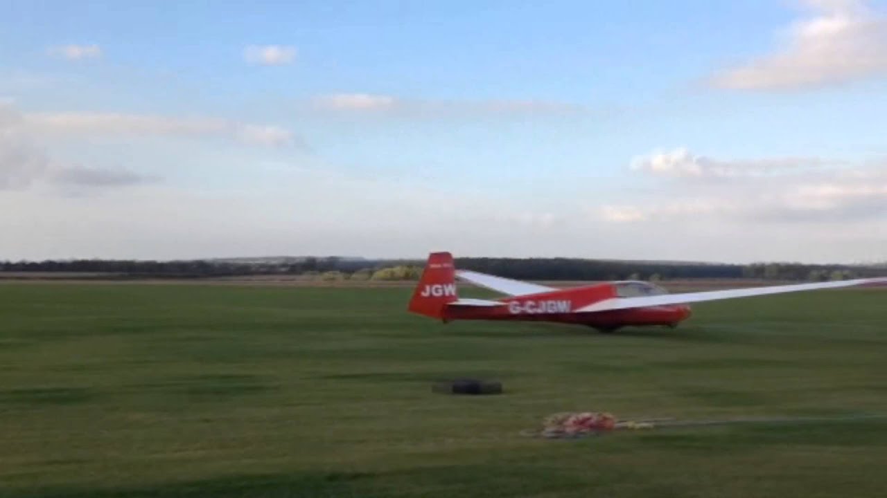 Youngest Glider Pilot UK Solo Flight YouTube