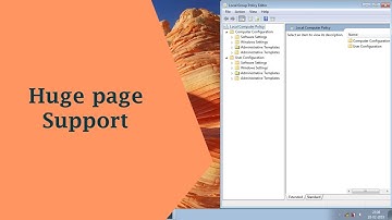 Enable Huge Page Support [ Local Group Policy Editor ][ gpedit.msc ][ Windows ]