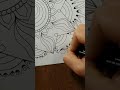 Day 16 of Inktober (how a coloring page is made, 2021)