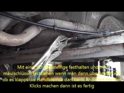 Opel Corsa B Bj Ab 1993 02 Handbremse Nachzihen Youtube
