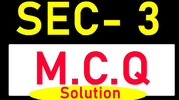 Mathematical Computational and Thinking Analysis Sec -3 | bbmku sec 3| Maths bbmku sem 3| Sec-3|