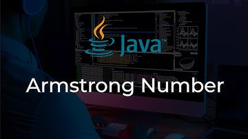 Armstrong Number Java Program