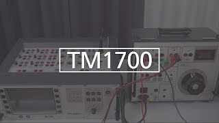 Complete test on medium voltage circuit breaker with TM1700
