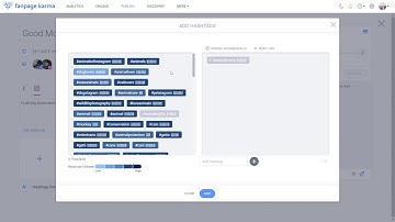 Finding Relevant Instagram Hashtags - Publishing with Fanpage Karma (Tutorial)