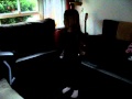 Noa dancing on the wii