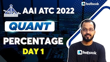 AAI ATC Quantitative Aptitude Classes | Percentage Questions & Tricks by Rahul Sir | Day 1