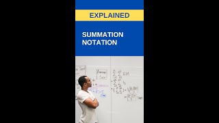 Terms to know | Summation Notation  #shorts #datastructures #codinginterview
