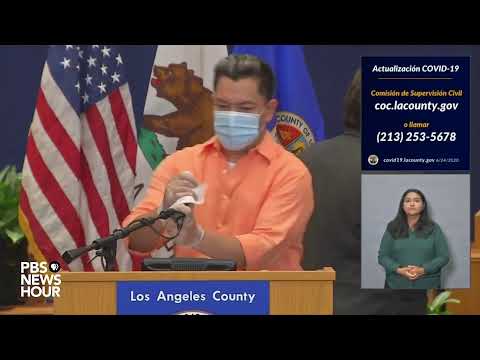 WATCH LIVE: LA County Health Department offers COVID-19 update