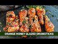 Orange Honey Glazed Drumsticks | Simple Paleo Recipes