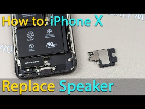 iPhone X Speaker Replacement