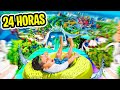 24 HORAS EN UN PARQUE ACUÁTICO!