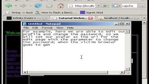 Cross Site Request Forgery CSRF (made by Crash Overron)