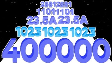 Number Run 3D / 2048 Jelly Cube - (Digit Shooter & 2048 Game) Asmr Gameplay