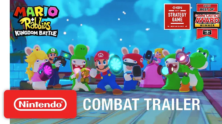 Mario + Rabbids Kingdom Battle: Combat Gameplay Trailer - Nintendo Switch - DayDayNews