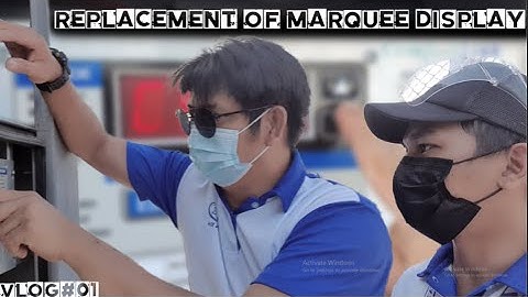 REPLACEMENT OF MARQUEE DISPLAY | CARRIER CHILLER | VLOG NO. 1 | PART 1