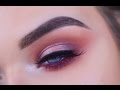 Halo Cranberry Fall Eye Makeup Tutorial | Makeup Geek Shadows