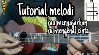 (Tutorial Melodi) Kepastian rasa versi kentrung || cover ukulele by Fazri alramdn