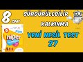 Yeni Nesil Test - 27 ( Madde Döngüleri )-(Hiperzeka Konu Anlatımlı Soru Bankası )