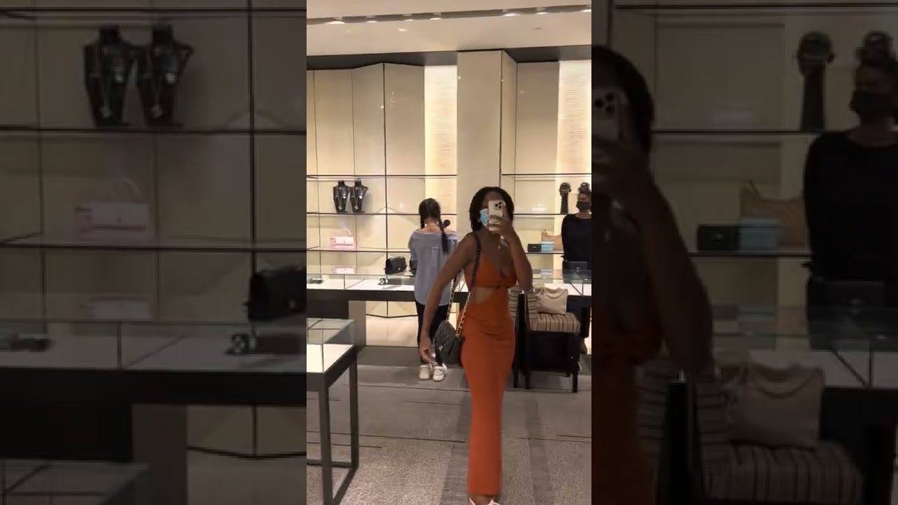 Luxury shopping day in 