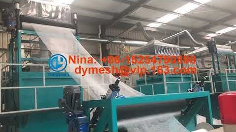 plastic geonet machine running +86-15254790898