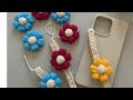 Mobile wrist strap tutorial.. easy for beginners#crochet