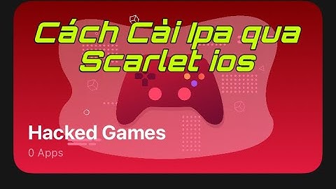 Ngọc Rồng Lậu [ Cách Cài nro lậu qua ipa ios , Scarlet]