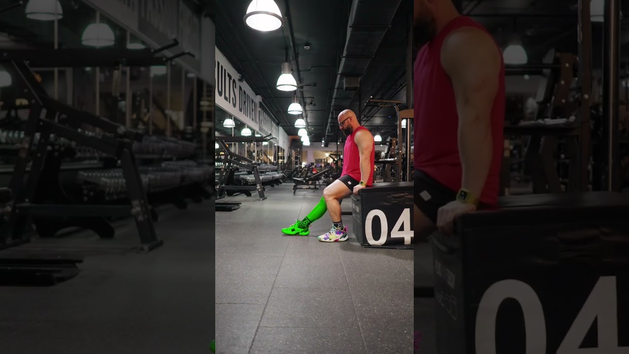 La posición correcta en la sentadilla búlgara 