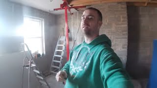 The Board Dropped. I Didn’t 40 Minutes of Real Plasterboarding
