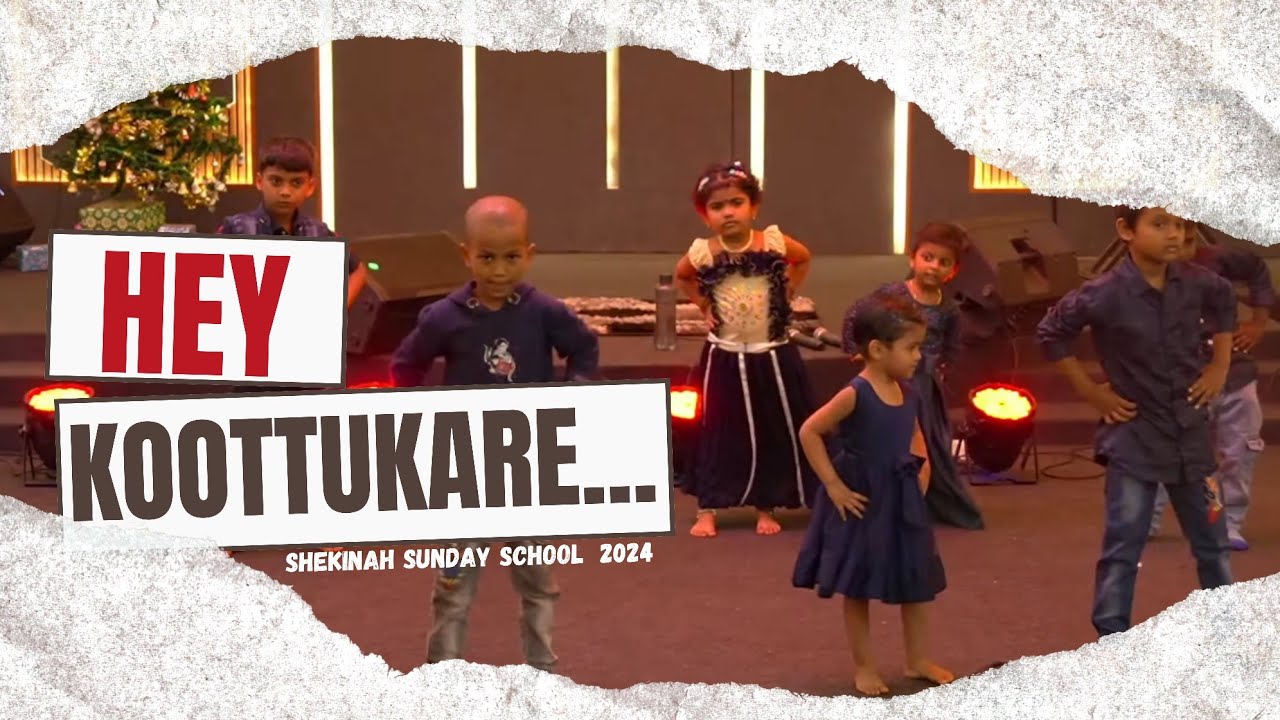 hey koottukare |  Christian Kids Dance | Shekinah Sunday School