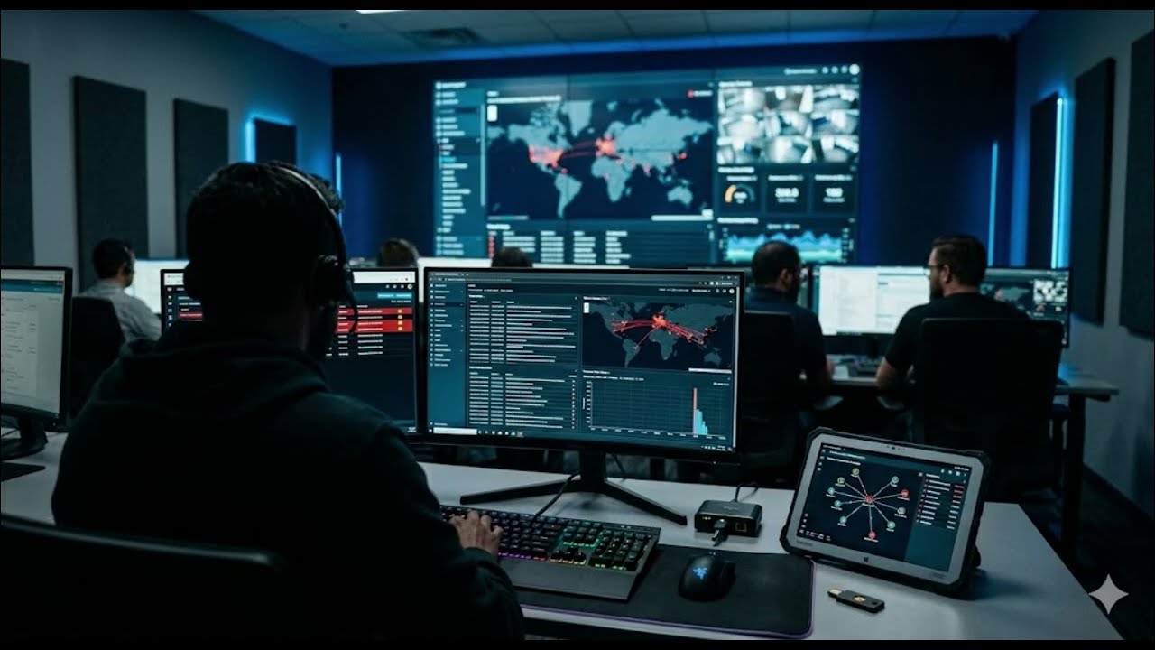 Security Operations Center (SOC) | إزاى بيتم التصدى للهجمات السيبرانية؟