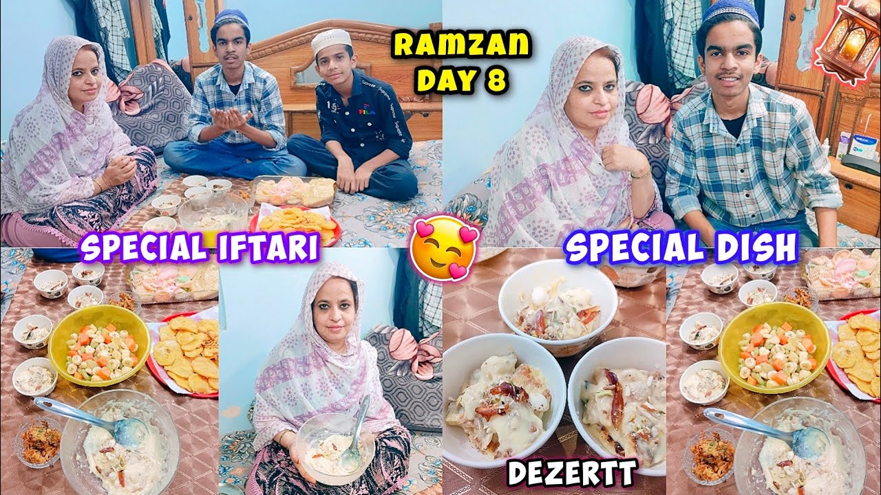 Ramzan Day 8 Ammi Ne Banaaya Special Iftari Me 😍 Hamne First Time Khaaya 😋 Mazaa Aagaya