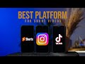 Instagram reels vs youtube shorts vs tiktok  meilleure plateforme pour les crateurs  tests rels