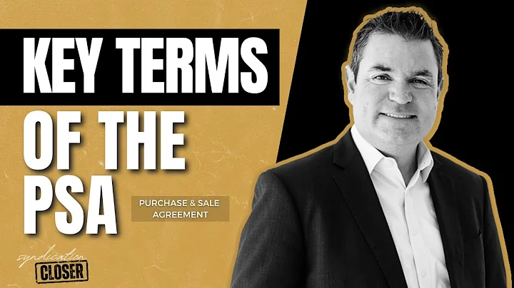 Know the Essentials of the Purchase and Sale Agreements (PSA) | Real Estate Syndication
