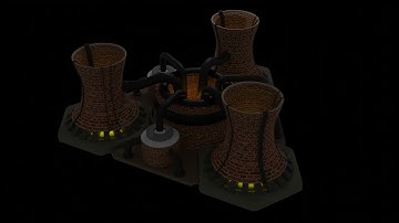 the nuclear reactor of red alert 2 of soviet