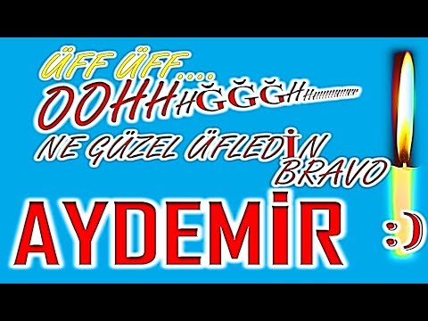 İyi ki Doğdun Aydemir İsme Özel Komik Doğum Günü Şarkısı